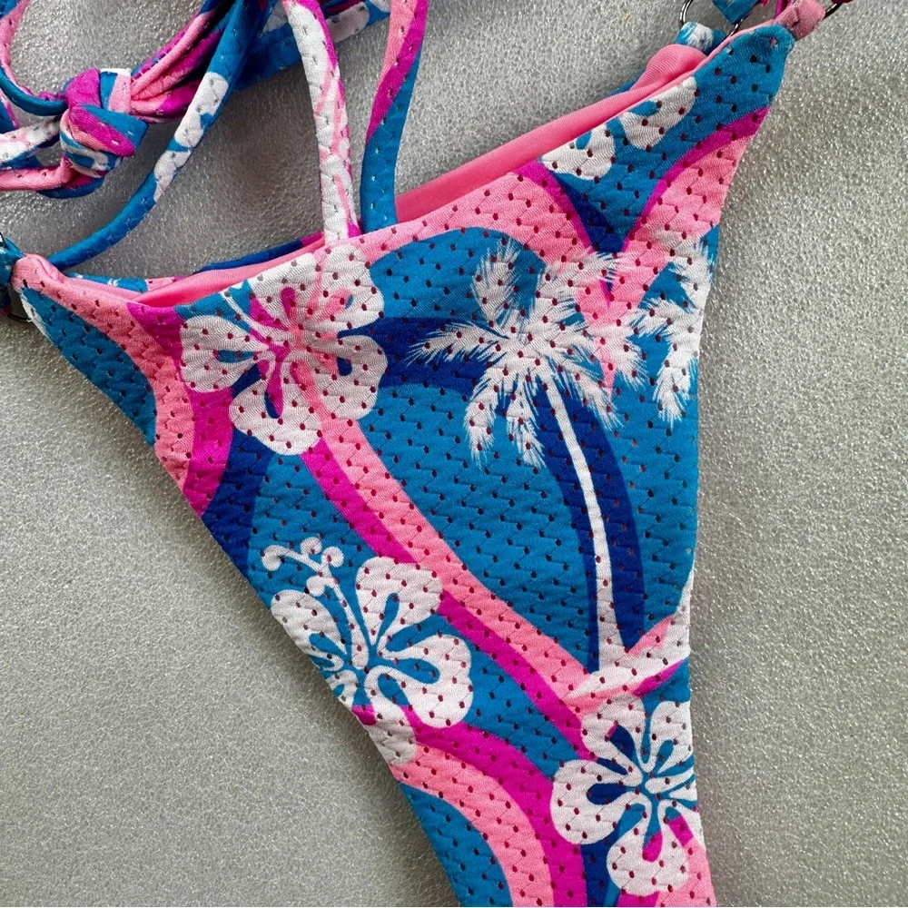 Frankie's Bikinis Mesh Tropic Love Bikini